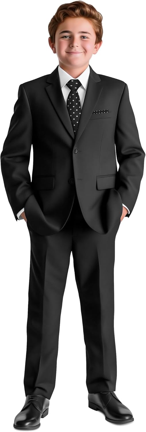 Modern Fit Boys Suit Set for Weddings and Special Occasions