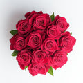 Fresh Cut Hot Pink Roses - 1 Dozen Bouquet, Farm-Fresh