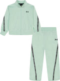 Baby-Girls Terrazzo Leopard Heart Short Set - Soft Tricot Knit