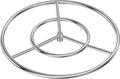 Skyflame 24-In Round Fire Pit Burner Ring - Durable 304 Stainless
