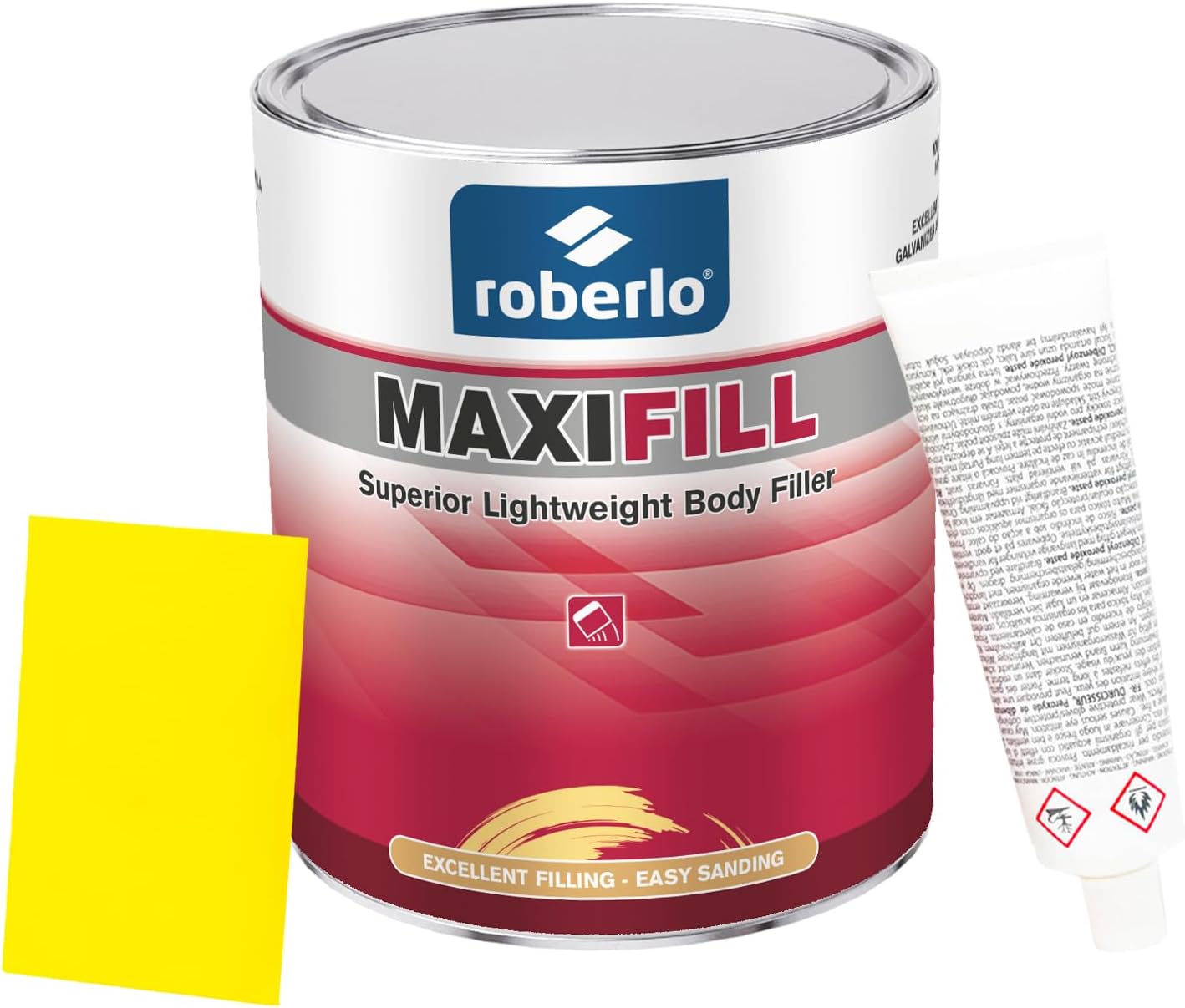 Maxifill Superior Lightweight Body Filler for Car Repairs