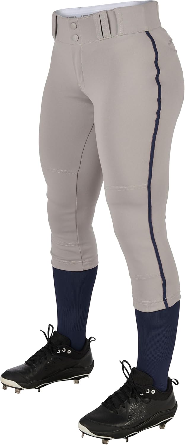 CHAMPRO Women's Tournament Low Rise Softball Pants for Comfort