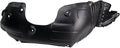 Front Right Inner Fender Liner Black Passenger Side - Direct Fit