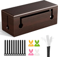 Large Cable Management Box - Stylish Wire Organizer for Tidy Spaces