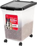 IRIS USA 65 Qt WeatherPro Airtight Pet Food Container - Rollable