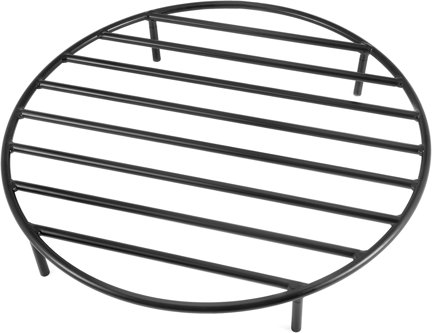 22 Inch Round Fire Pit Grate for Outdoor Campfire Cooking
