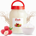 Fanale Coconut Jelly Nata de Coco Topping for Bubble Tea - 8.3 lb Pack