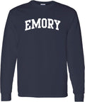 NCAA College Team Color Arch Logo Long Sleeve T-Shirt - Classic Fan