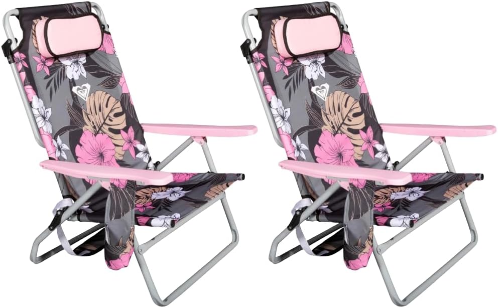 ROXY 2-Pack Beach Chair Bundle for Ultimate Comfort Outdoors