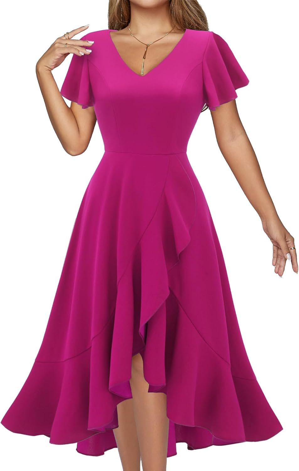 DRESSTELLS Women's Vintage Cocktail Dress for Formal Events