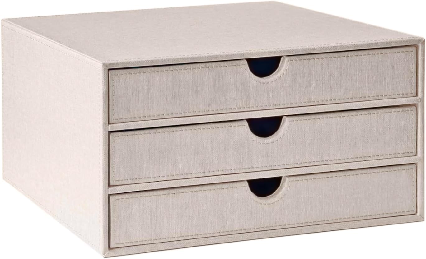 UnionBasic Document Organizer: Stylish 3-Drawer File Cabinet