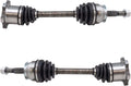 TRQ Front CV Axle Shaft Assembly Set Compatible with Nissan/Infiniti