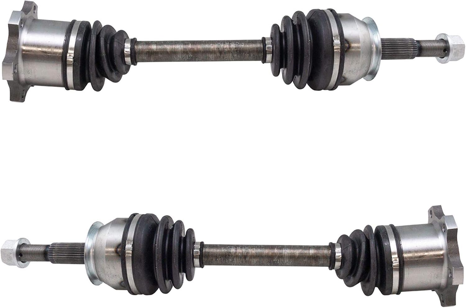 TRQ Front CV Axle Shaft Assembly Set for INFINITI QX56 & Nissan