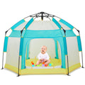Portable Baby Playpen with Canopy - UV Protection & Mosquito Net