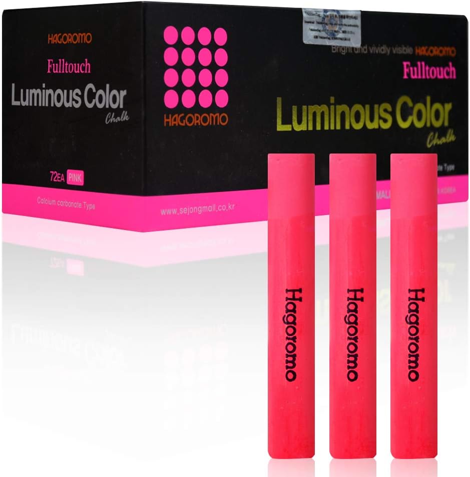 Hagoromo Fulltouch Luminous Chalk Box - Non-Toxic & Dustless