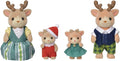 Calico Critters Reindeer Family Set of 4 Collectible Doll Figures