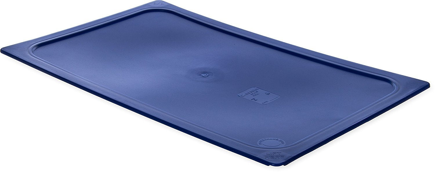 Blue Polyethylene Lid for Full-Size Food Pans