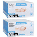 ForPro Disposable Vinyl Gloves - Industrial Grade, Food Safe