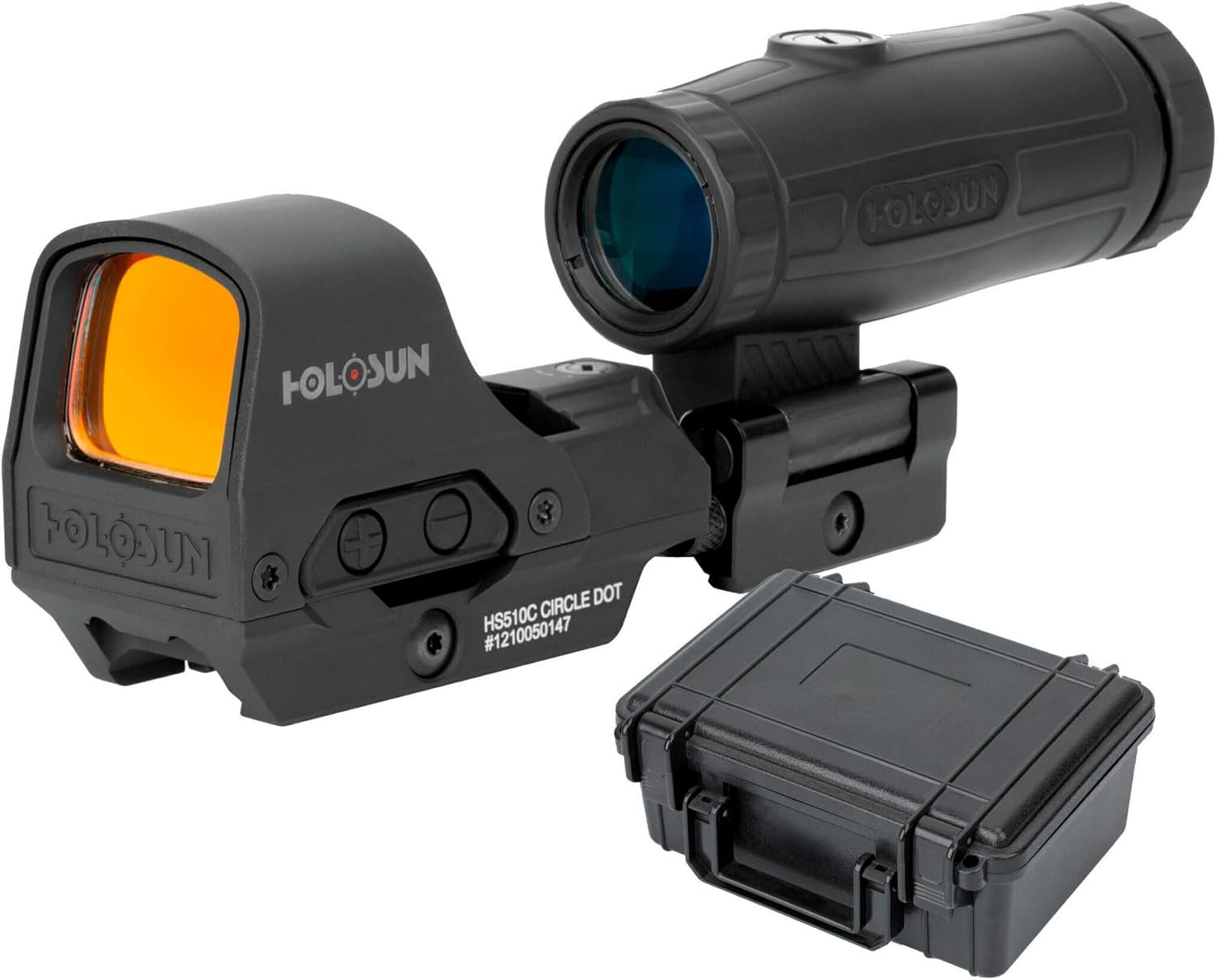 HOLOSUN HS510C & HM3X Combo Multi-Reticle Reflex Sight Review