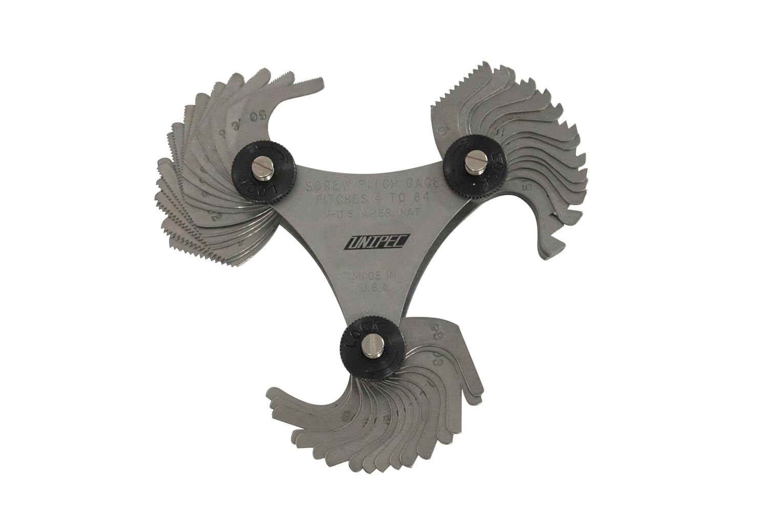 Unipec Screw Pitch Gauge for Precision Thread Measurement