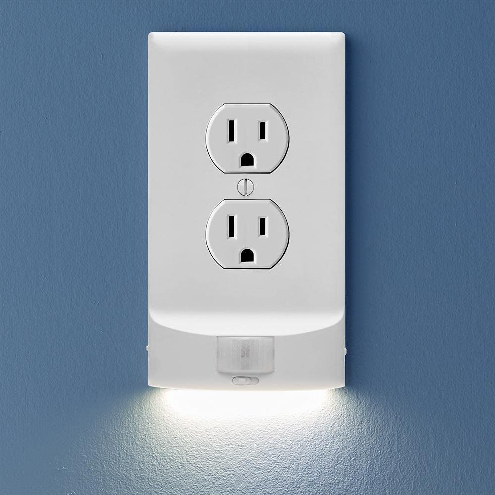 SnapPower MotionLight - 2 Pack LED Night Lights for Outlets