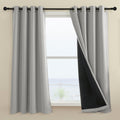 Rutterllow 100% Blackout Curtains 52 x 54 in (2 Panels) - Full Shade