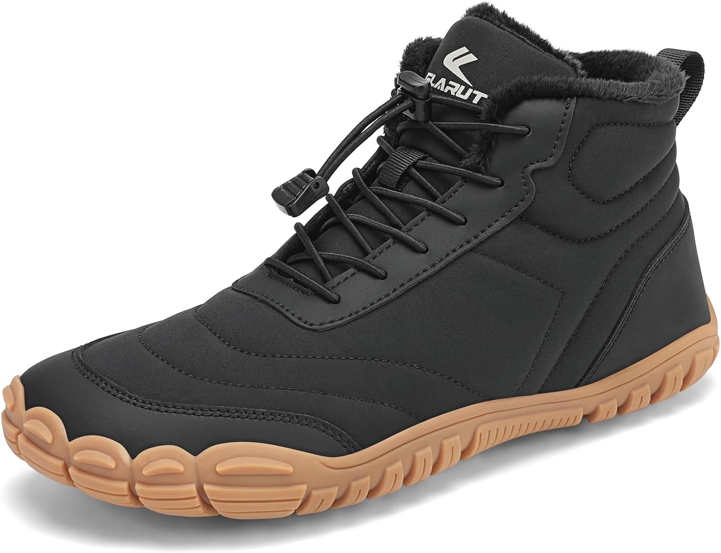 FLARUT Mens Womens Barefoot Snow Boots for Winter Adventures