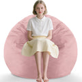 2FT Bean Bag Chair with Memory Foam - Fluffy Teardrop Sofa