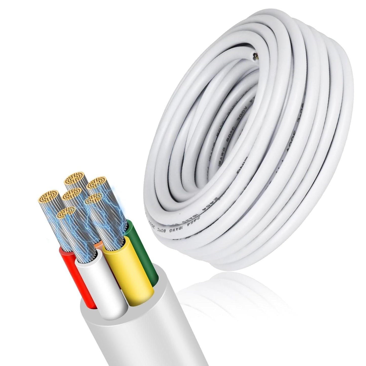 16 Gauge 6 Conductor Electrical Wire for Versatile Applications