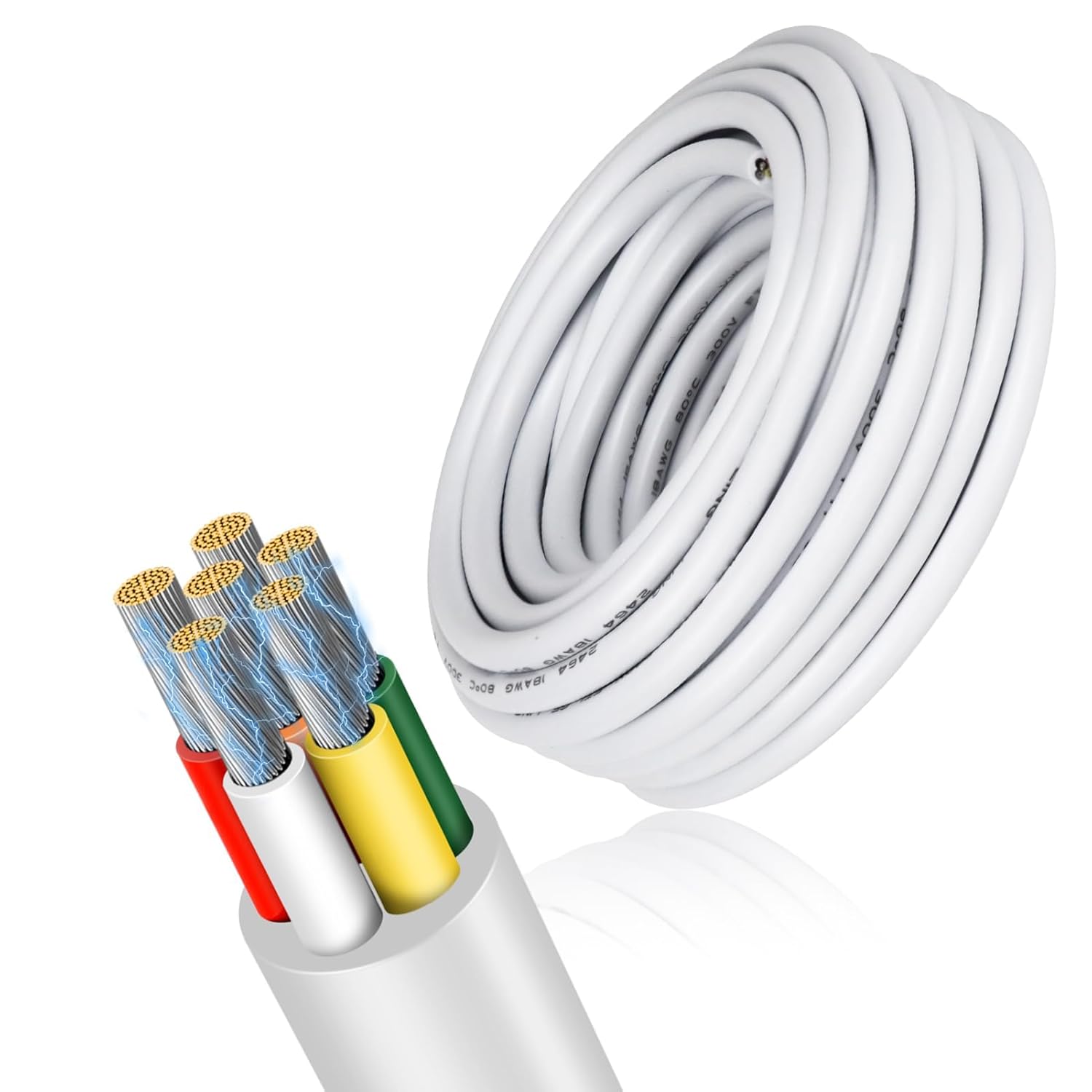 16 Gauge 6 Conductor Electrical Wire for Versatile Applications