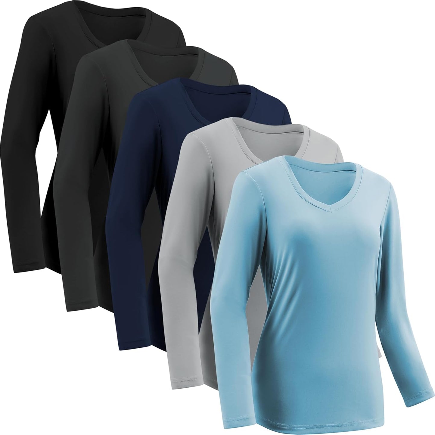 Moisture Wicking Shirts for Women Quick Dry Athletic Tops