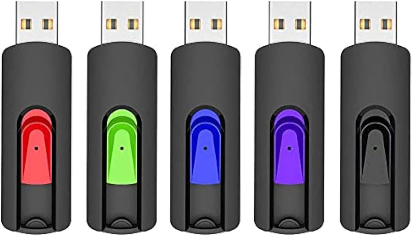 RAOYI 5 Pack 64GB USB Flash Drives - Speed & Storage Boost