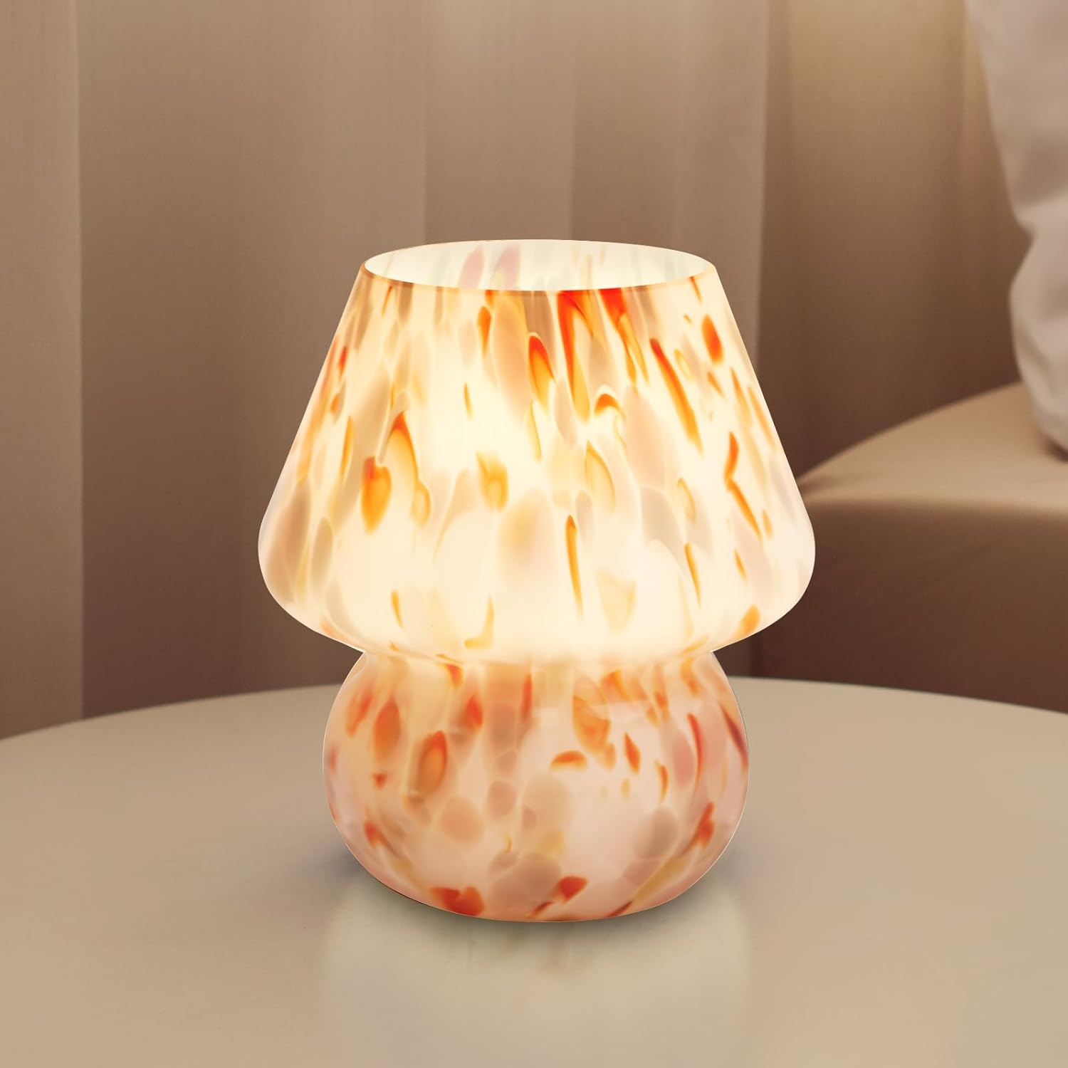 Mushroom Lamp Table Lamp for Bedroom and Living Room Decor