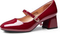 Trary Mary Jane Shoes Women - Stylish Chunky Heels for All Occasions