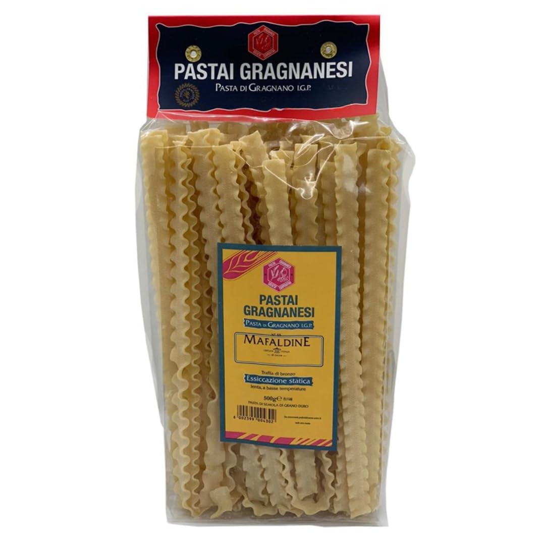 Mafaldine Italian Pasta di Gragnano - I.G.P. Protected 5 Pack