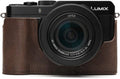 Lumix DC-LX100 II Camera Case Half Leather Cover - Vintage Fit