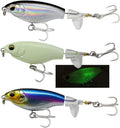 Topwater 90 Top Water Bass Pencil Plopper Lure - Loud Plopping Action