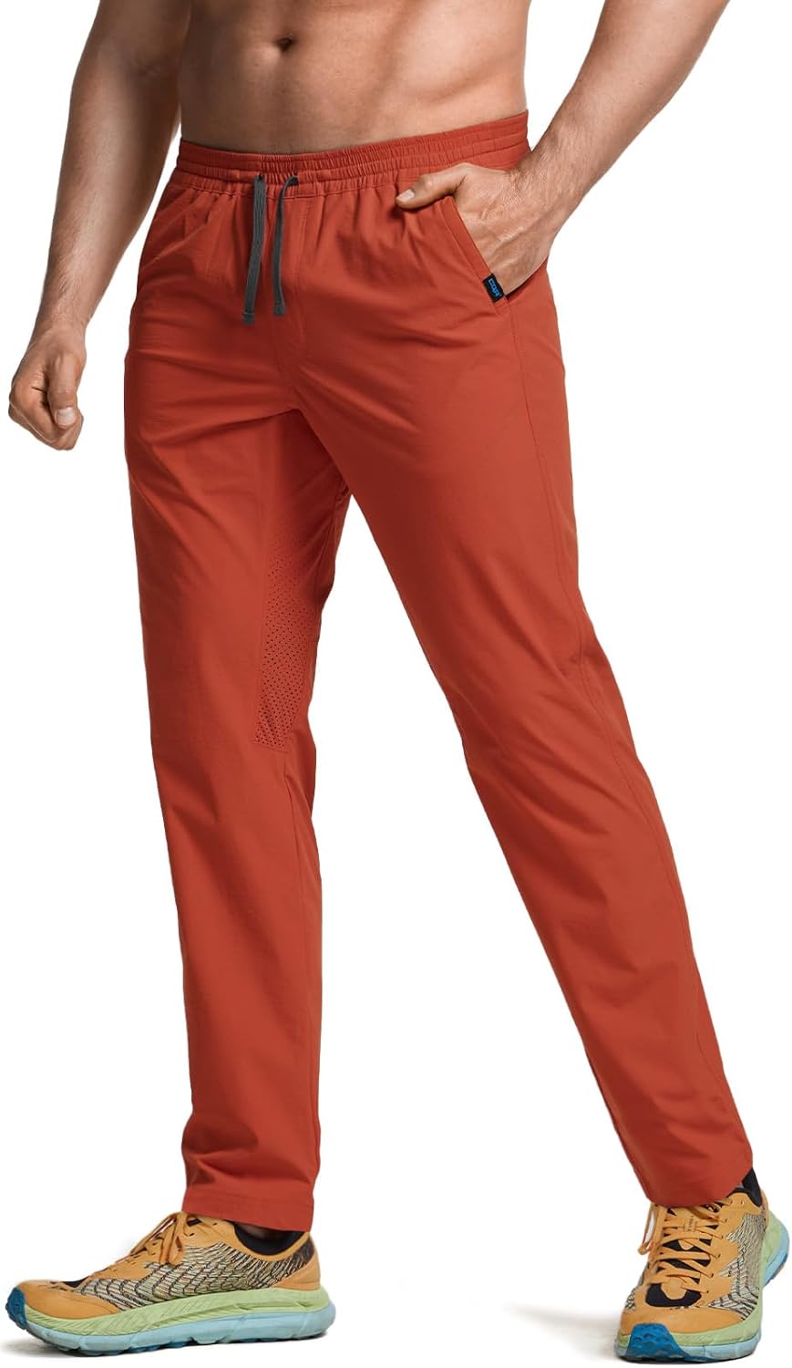 CQR Men's Lightweight Vent Hiking Pants for Outdoor Activities
