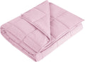L'AGRATY Weighted Blanket 60in x 80in 15lb - Cooling, Even Weight