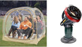 Eighteentek All Weather Sports Tent and Portable Propane Heater