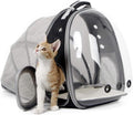 halinfer Expandable Bubble Window Cat Backpack Carrier - Travel Ready