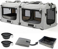 Extra Large Cat Carrier Soft Sided 24in x16.5in x16in - Roomy Travel