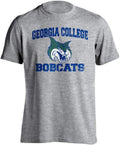 NCAA Vintage Distressed Short Sleeve Tee for Casual Style
