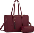 LOVEVOOK Lightweight Laptop Tote Bag for Women - Stylish & Spacious