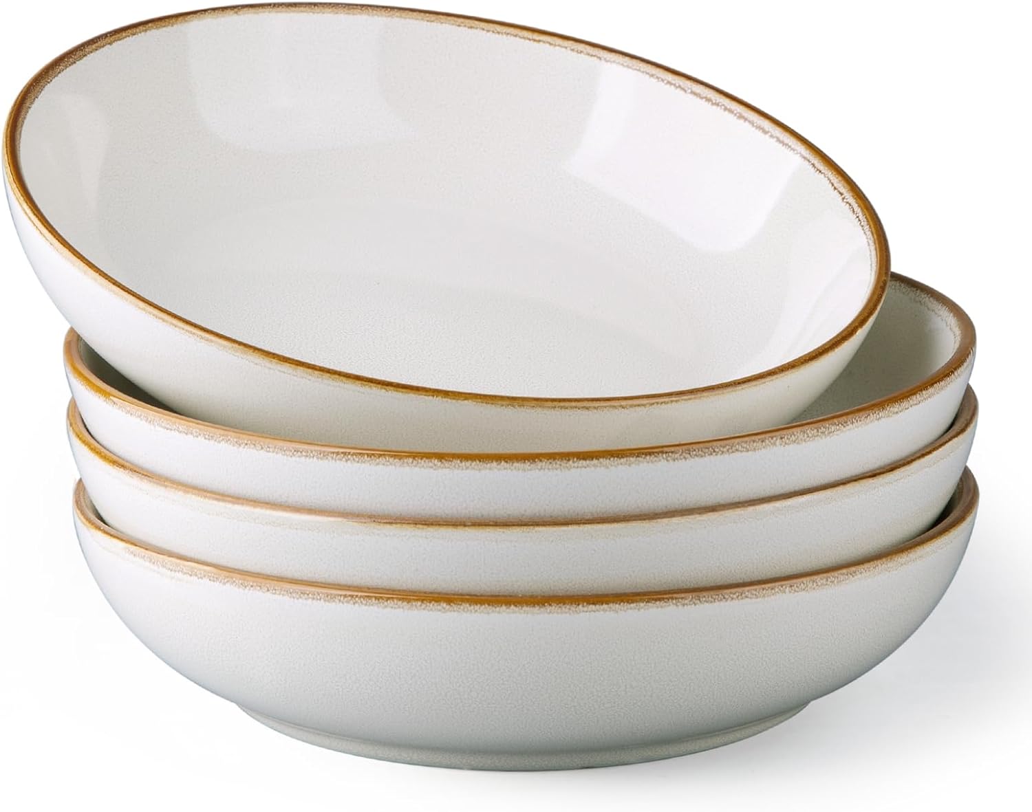 Large 8.5ft' Pasta Bowls Set of 4 for Kitchen Use and More