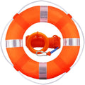 Lifebuoy Set 20in Life Preserver Ring and 98.4ft Floating Rope - Pool