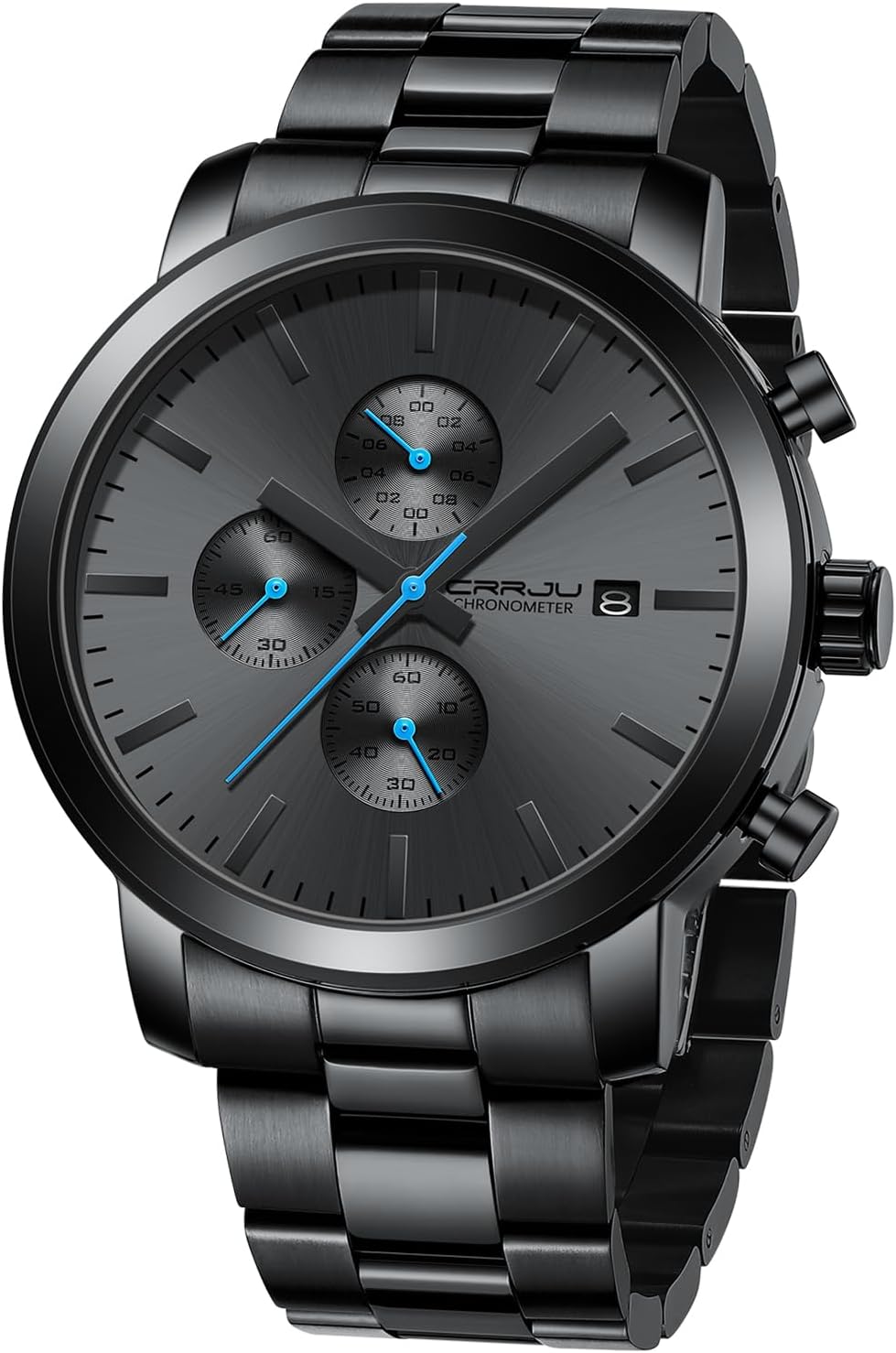 CRRJU Mens Stylish Casual Quartz Watches for Men Luxury Design