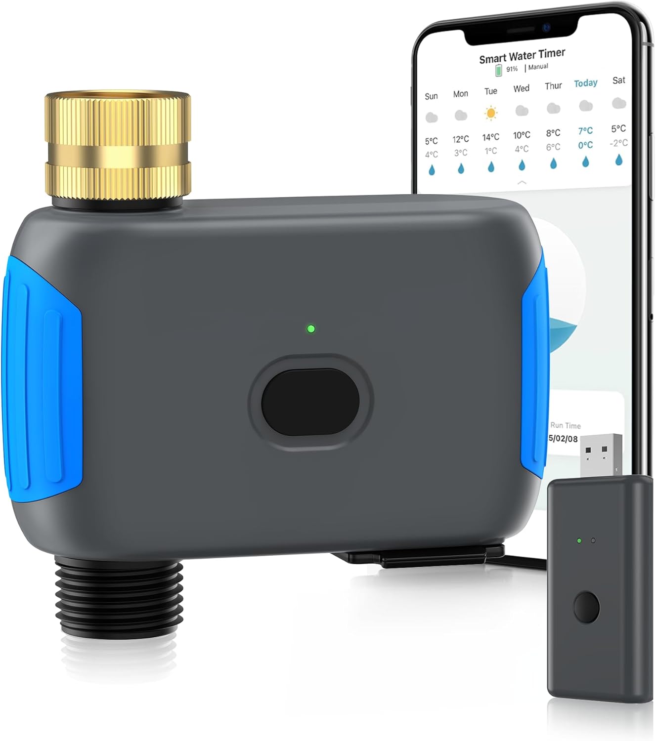 Smart WiFi Sprinkler Timer for Automatic Garden Irrigation System
