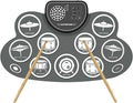 Electric Drum Set for Kids and Adults - Foldable Practice Kit