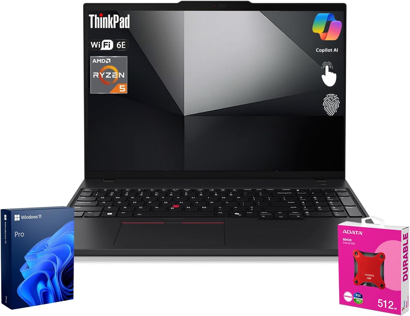 Lenovo ThinkPad E16 Business Laptop with Touchscreen and SSD